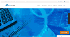 Desktop Screenshot of bizztrax.com